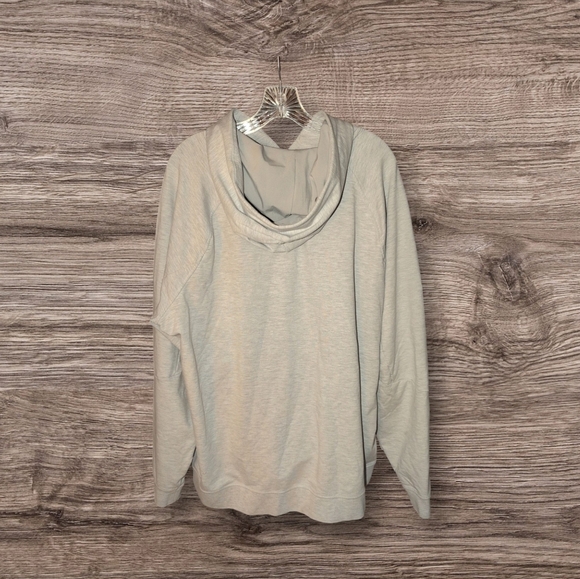 Lululemon City Sweat Pullover Hoodie Heathered Ultra Light Grey / Sea Salt - Picture 5 of 6